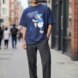 Disney Navy Blue Graphic Tee